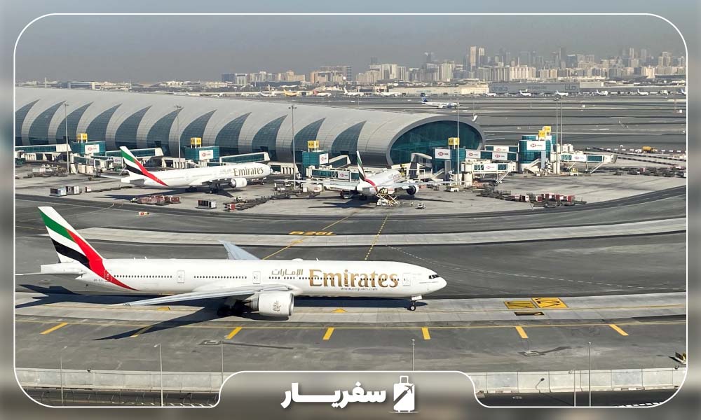 اطلاعات باند های فرود فرودگاه دبی