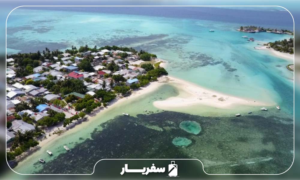 زیباترین جزیره گورایدو در مالدیو