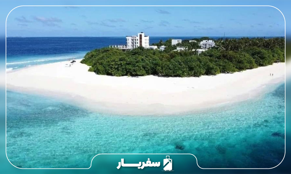 جزیره ukulhas یکی از زیباترین جزایر مالدیو