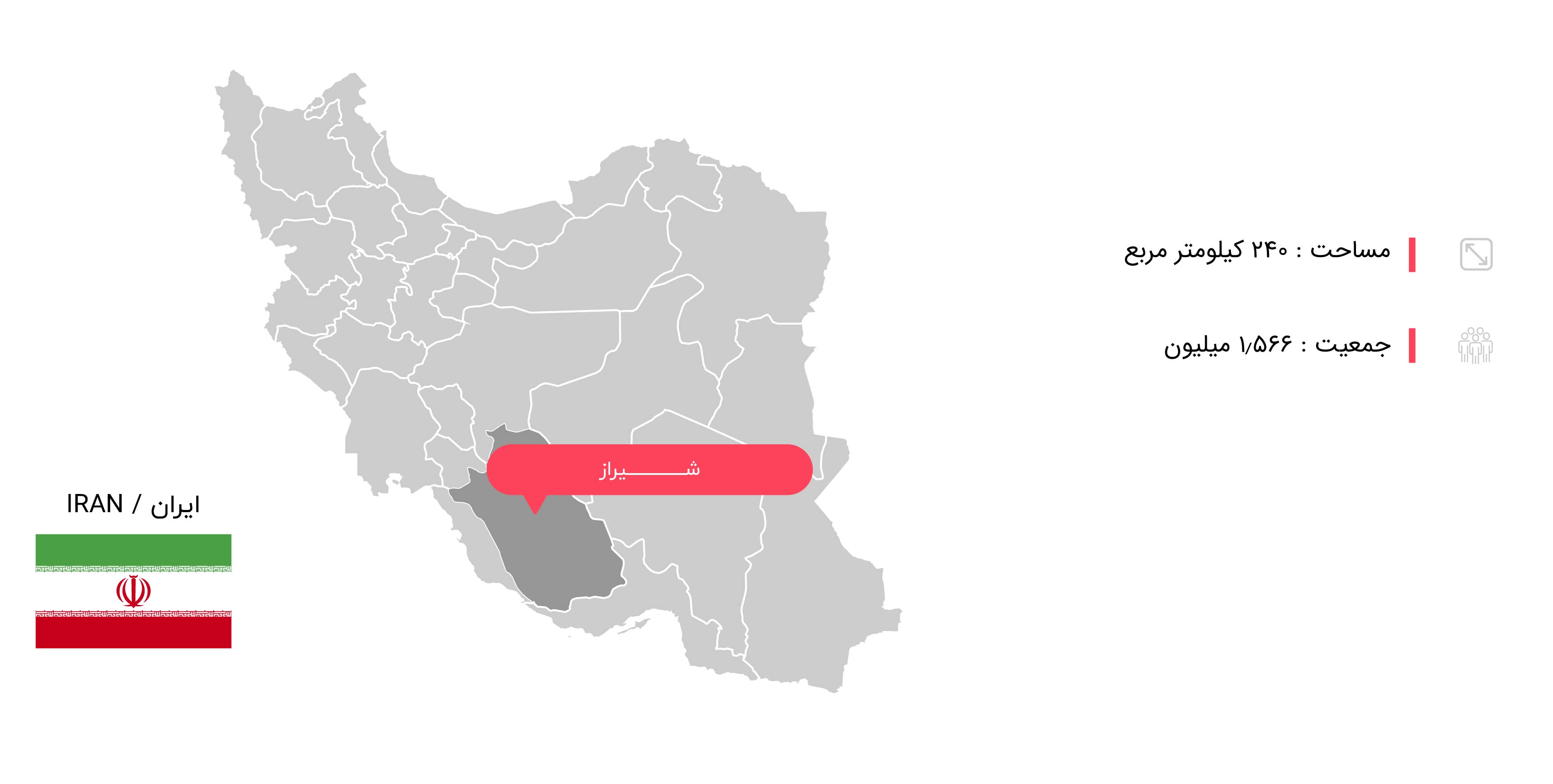  اطلاعات جغرافیایی شیراز