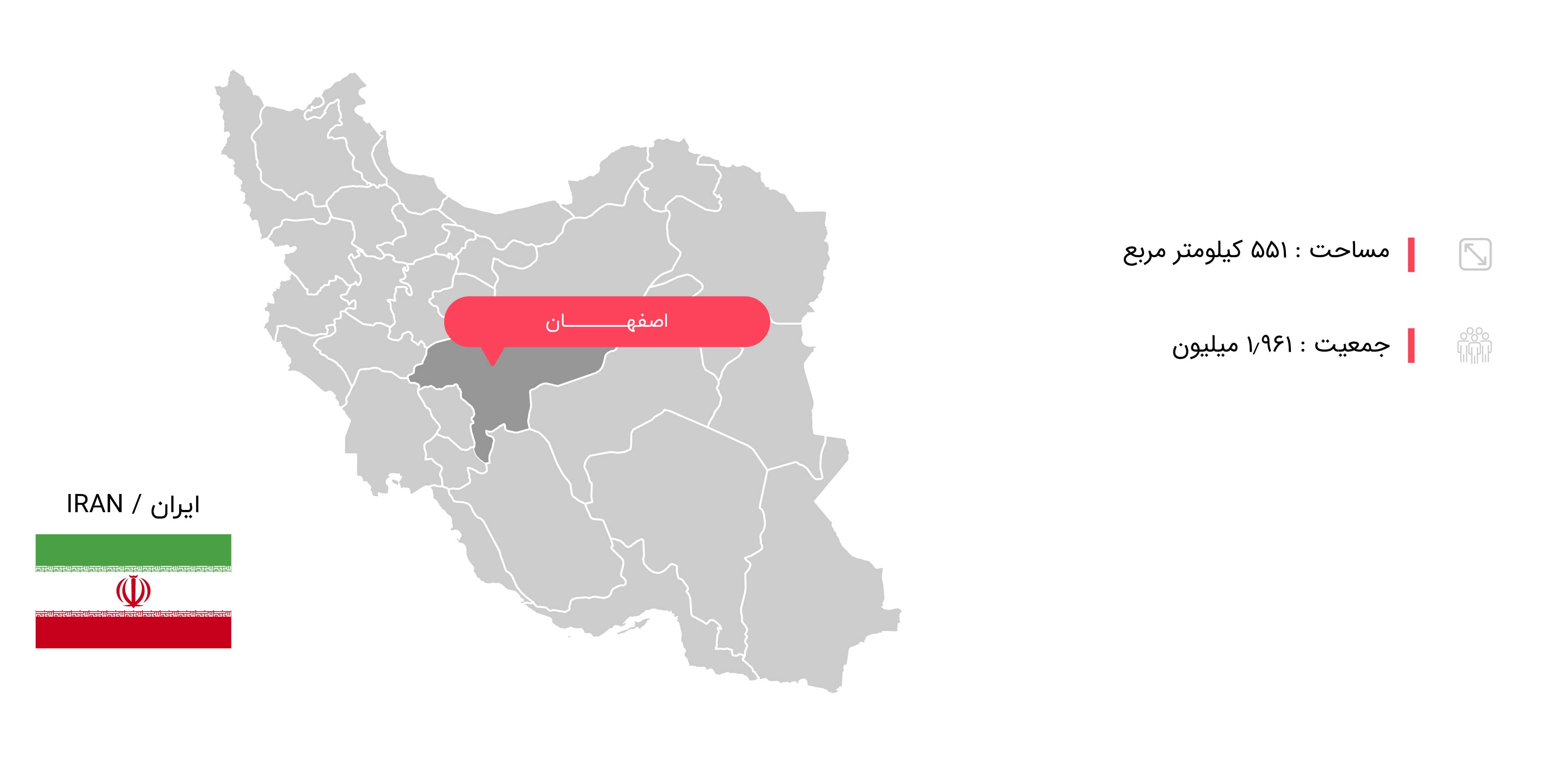  اطلاعات جغرافیایی اصفهان