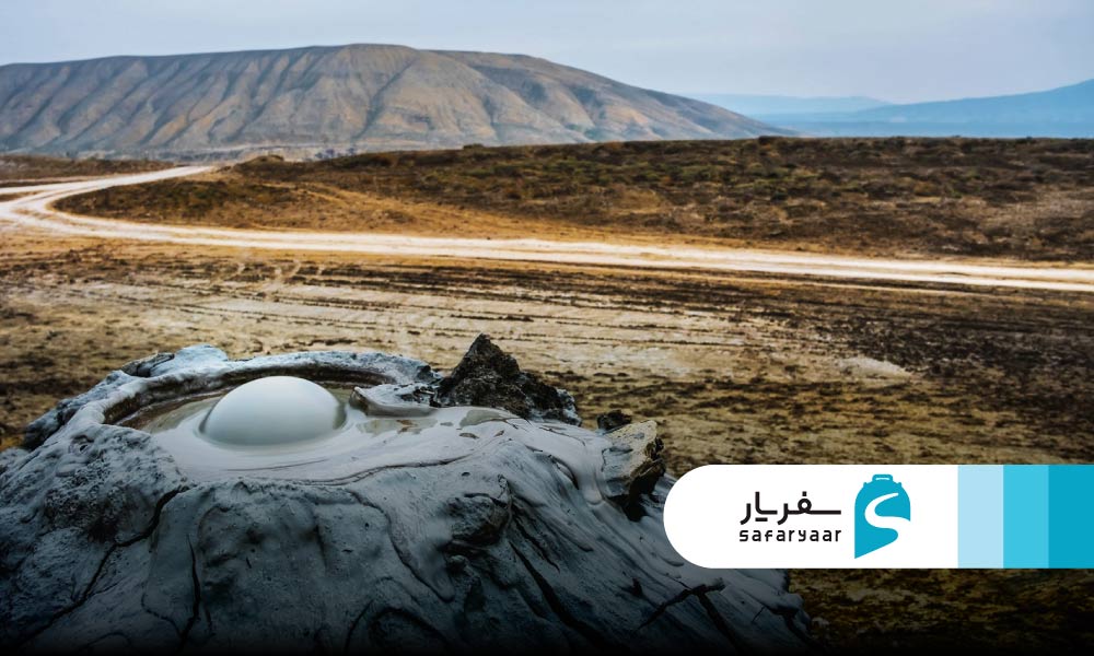 کوه های آتشفشانی گل