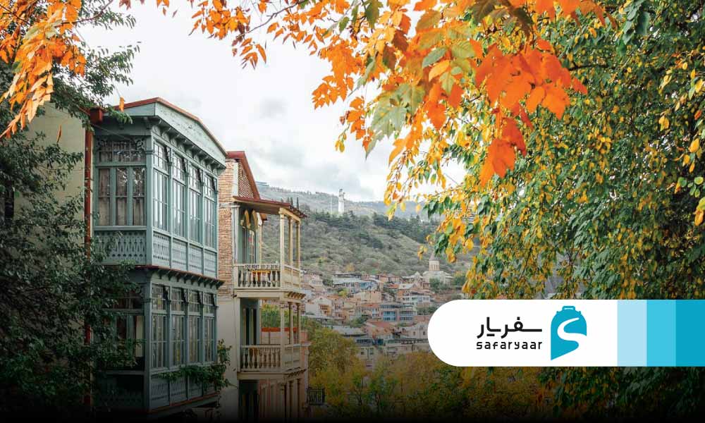 پاییز (شهریور تا آبان): پاییز طلایی تفلیس با مناظر شگفت انگیز