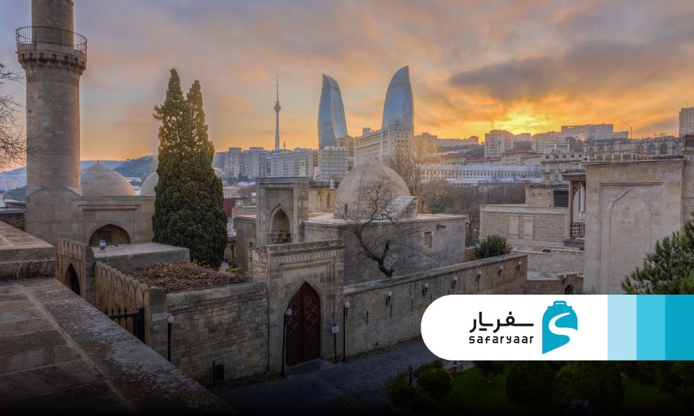 باکو، شهری که تاریخ و مدرنیته