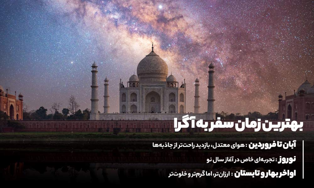 بهترین فصل تور آگرا