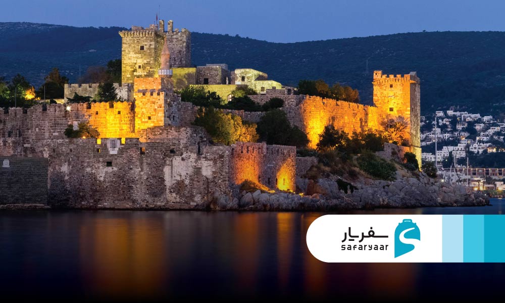 تجربه بازدید از قلعه بدروم
