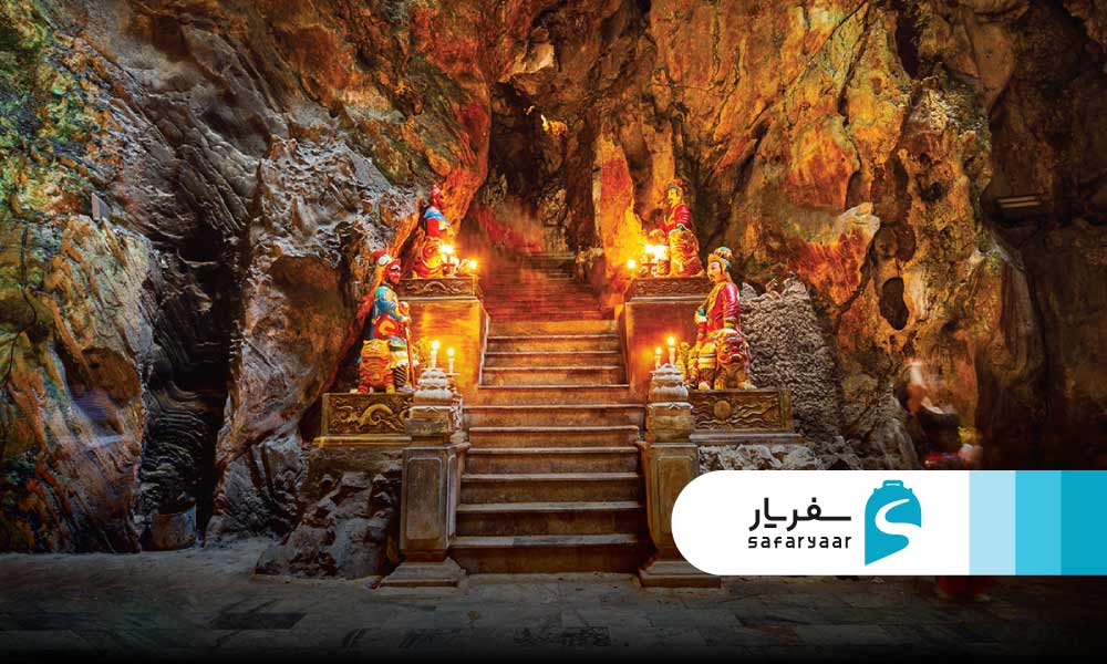 غارهای کوه مرمر