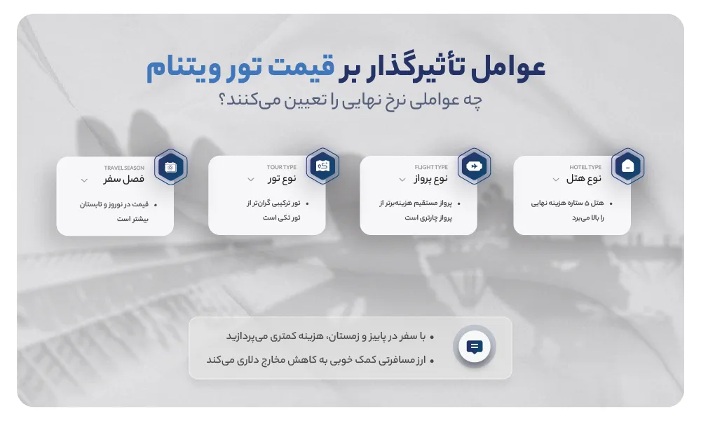  تور ارزان ویتنام