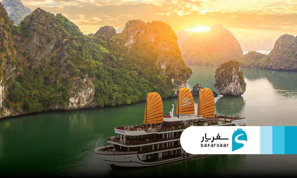 سفر با کروز در خلیج هالونگ