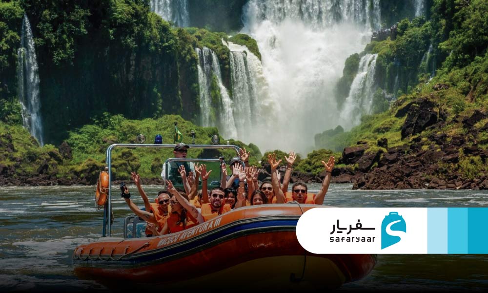 تفریحات و فعالیت های مهیج در آبشار ایگواسو