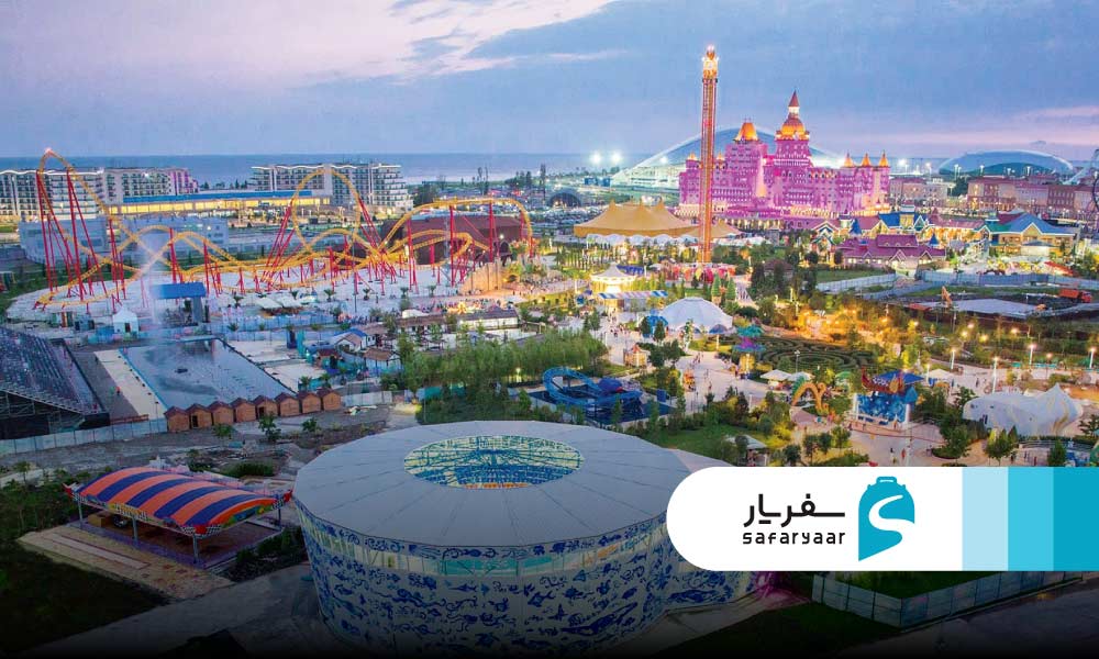 تفریحات هیجان انگیز در سوچی