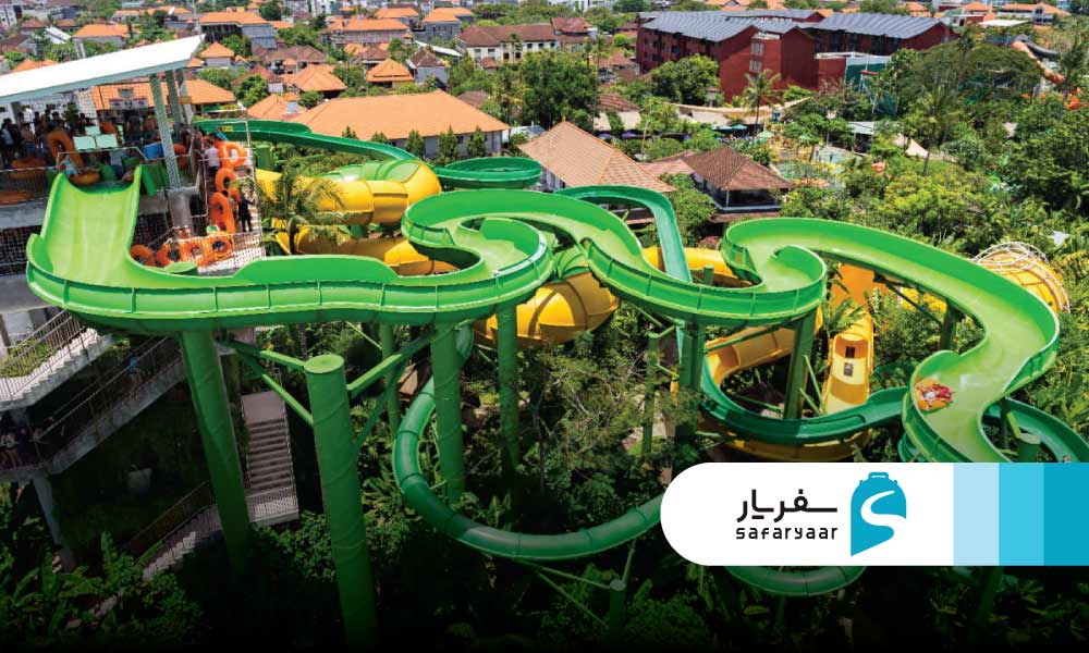 سرسره ها و تفریحات مهیج
