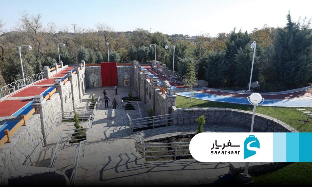امکانات و بخش های مختلف پارک وکیل آباد