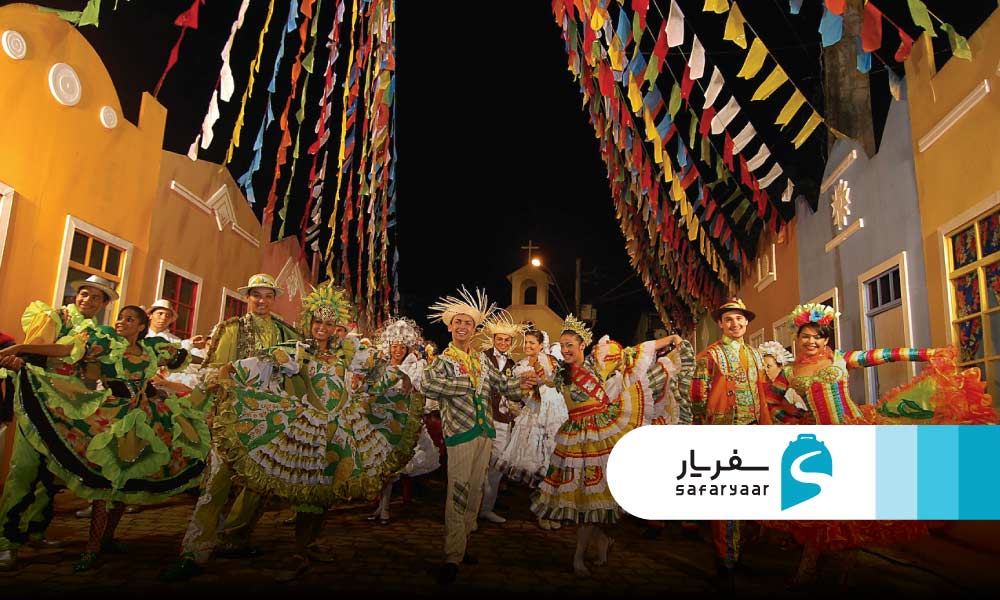 جشن بزرگ ماه June در سراسر برزیل