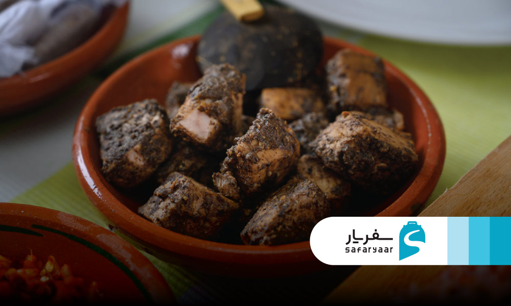 ماهی ترش و ادویه کاری