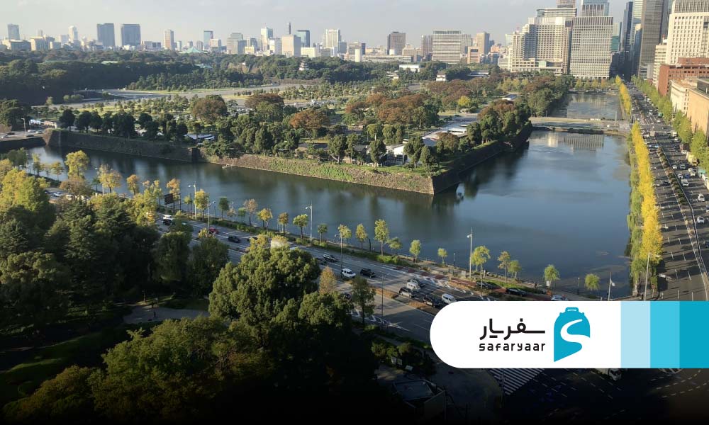 باغ ها و فضاهای سبز اطراف کاخ