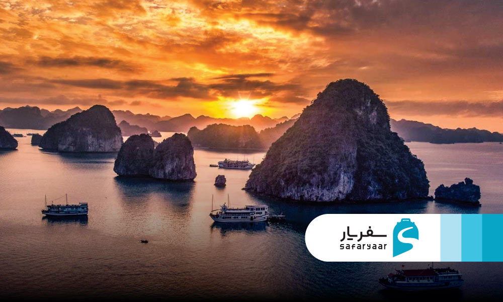 آب و هوای خلیج هالونگ در پاییز