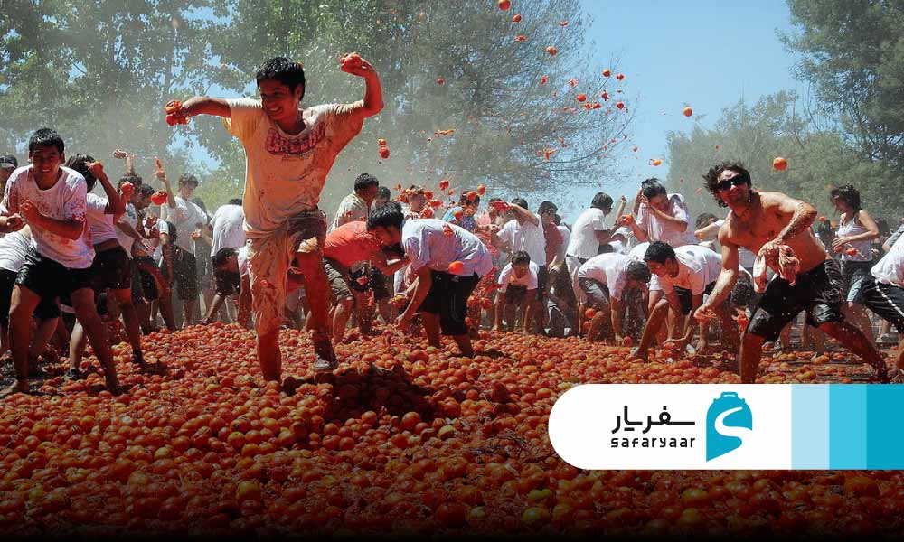 تاریخچه فستیوال گوجه فرنگی اسپانیا