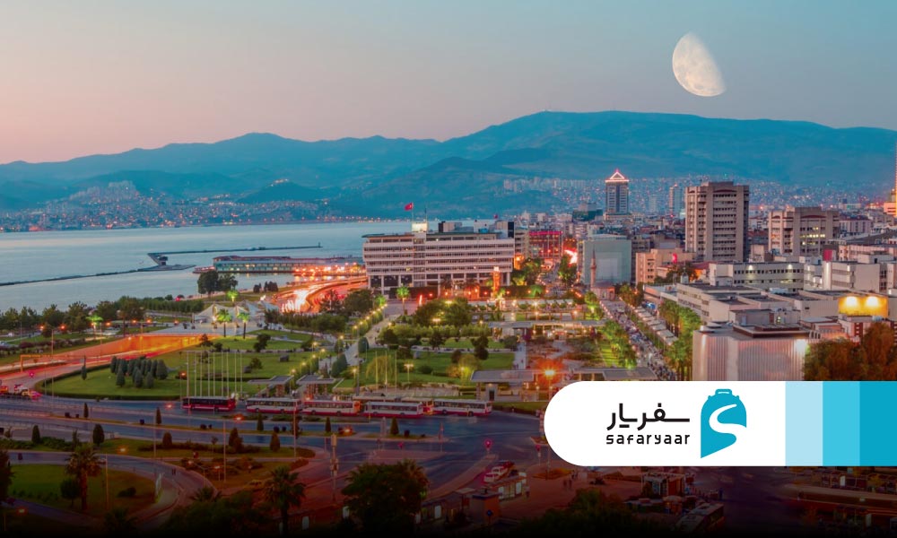 وضعیت آب و هوای ازمیر برای انواع سفر