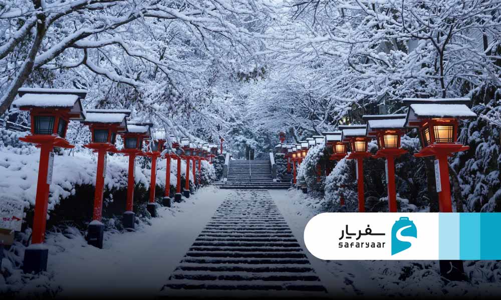 آب و هوای ژاپن در زمستان