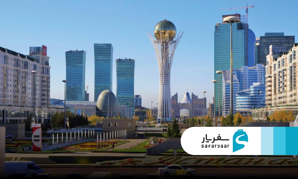 آب و هوای قزاقستان در تابستان