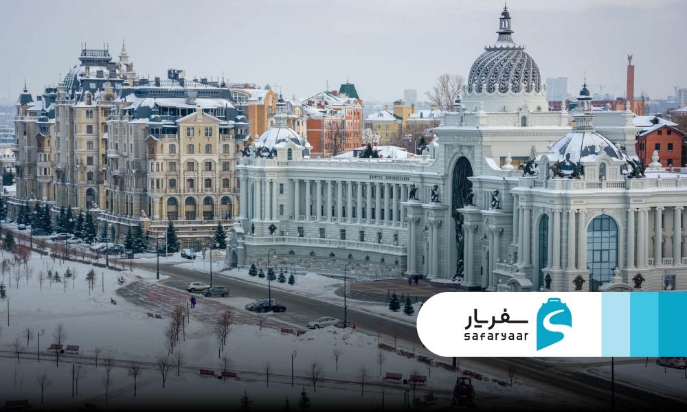 زمستان کازان: ماجراجویی در سرمای برفی