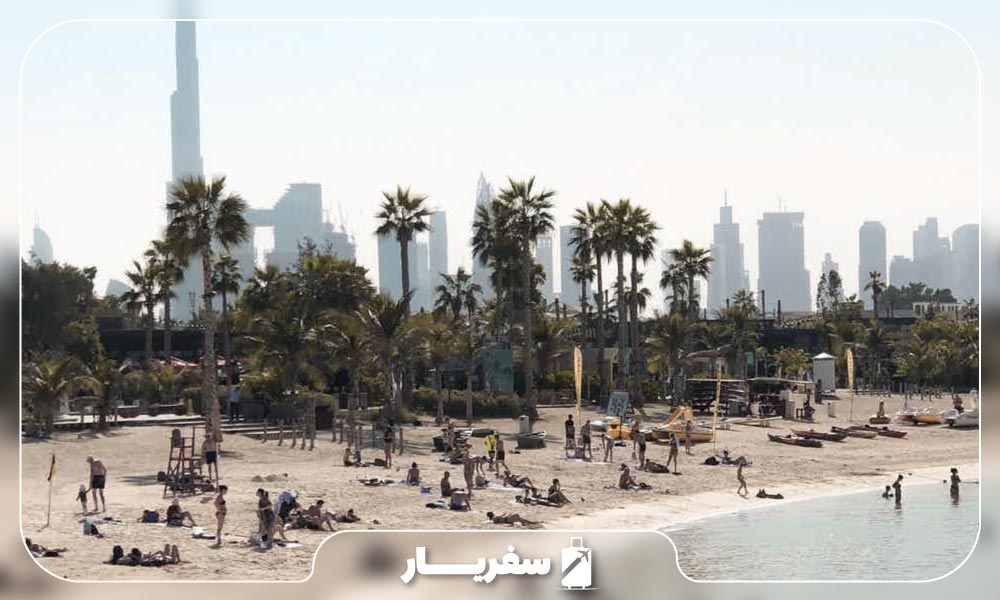 ساحل لامر  در دبی امارات