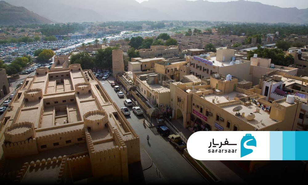 نزوی – کوهستانی و خنک تر از پایتخت