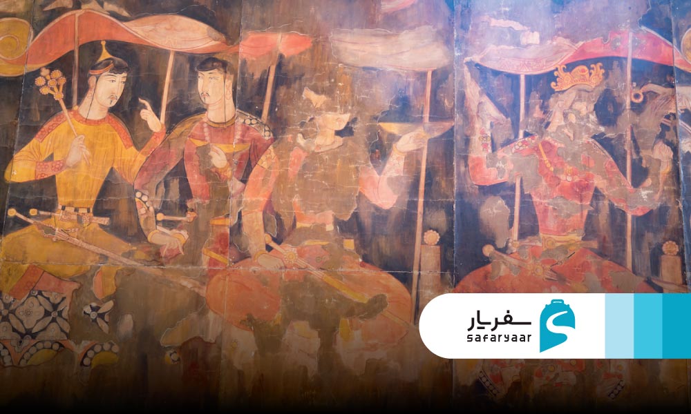 نقاشی های دیواری پنجکنت