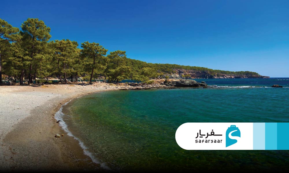 سواحل بکر و آرام برای طبیعت گردان
