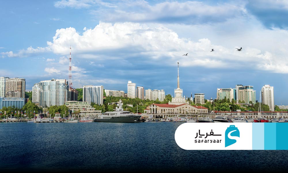 بارش باران و رطوبت در سوچی