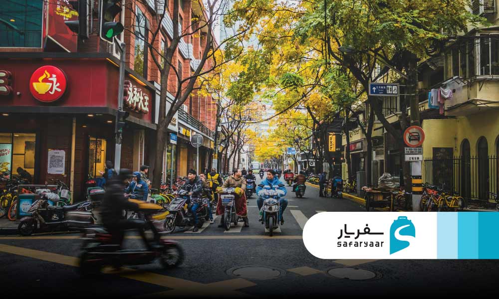 برنامه ریزی مسیر و حمل و نقل در شانگهای
