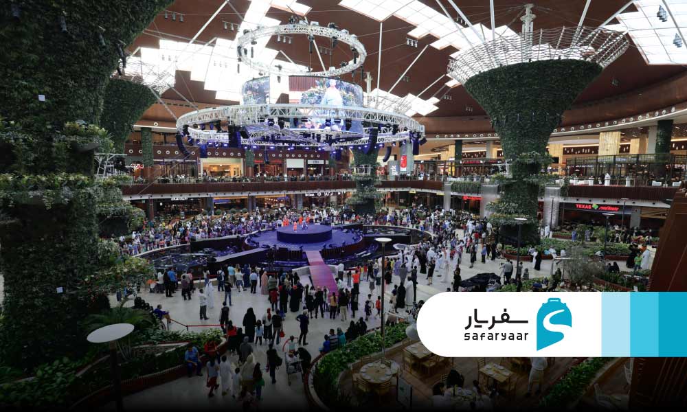 مراکز خرید، تفریحات و زندگی شبانه