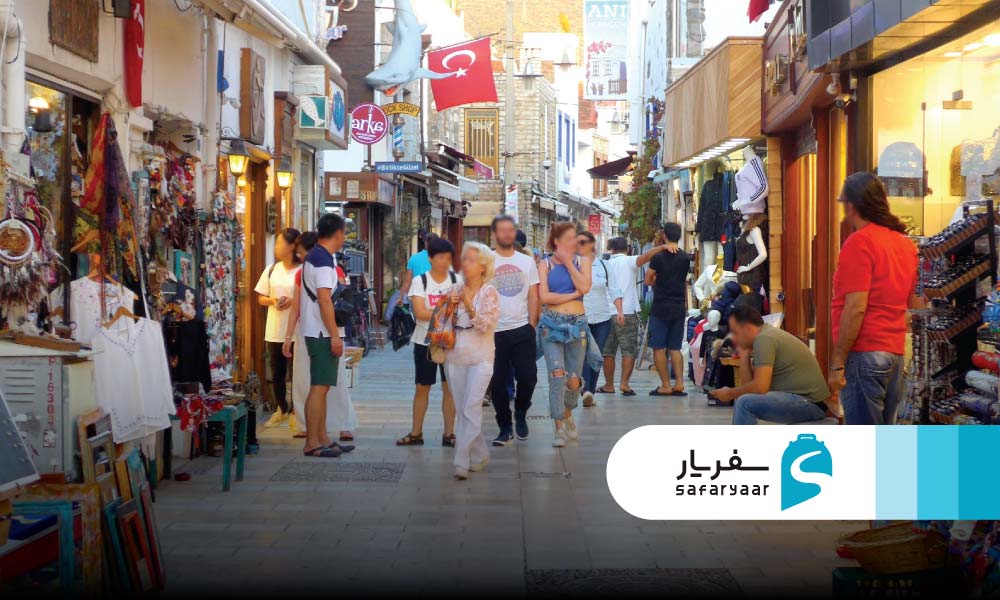 رستوران ها و کافه های مرکز خرید