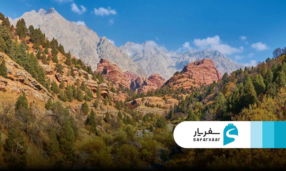 جاذبه های دیدنی اطراف دریاچه اسکندرکول