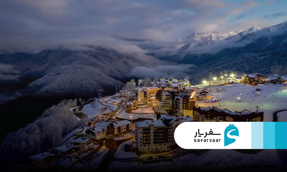زمستان سوچی؛ ملایم اما بارانی