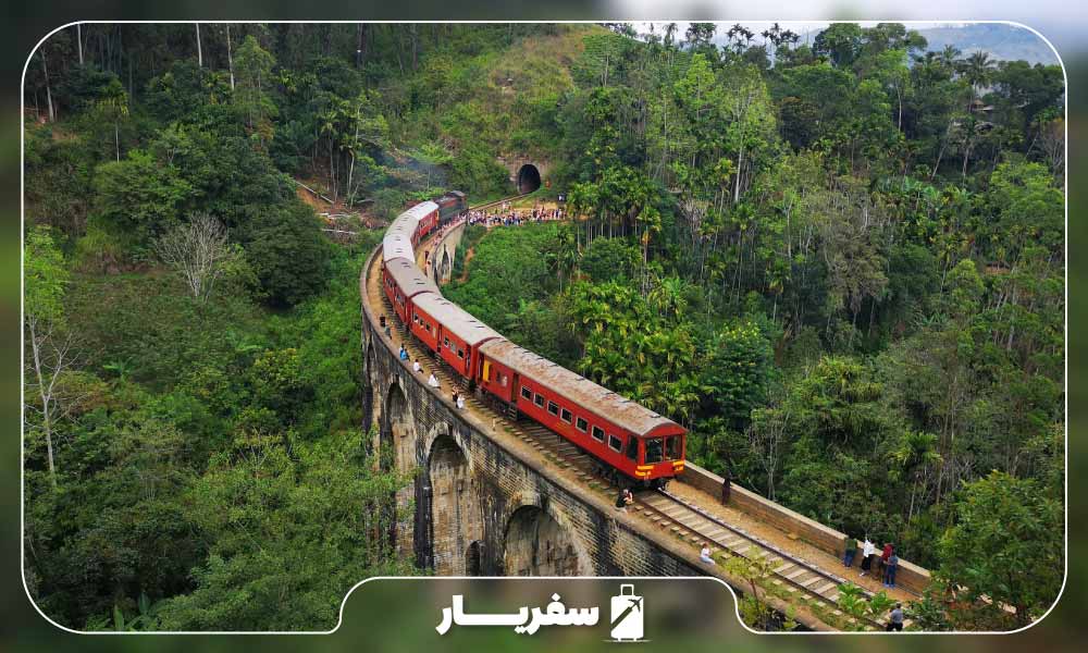 نکات معروف قطار معروف سریلانکا