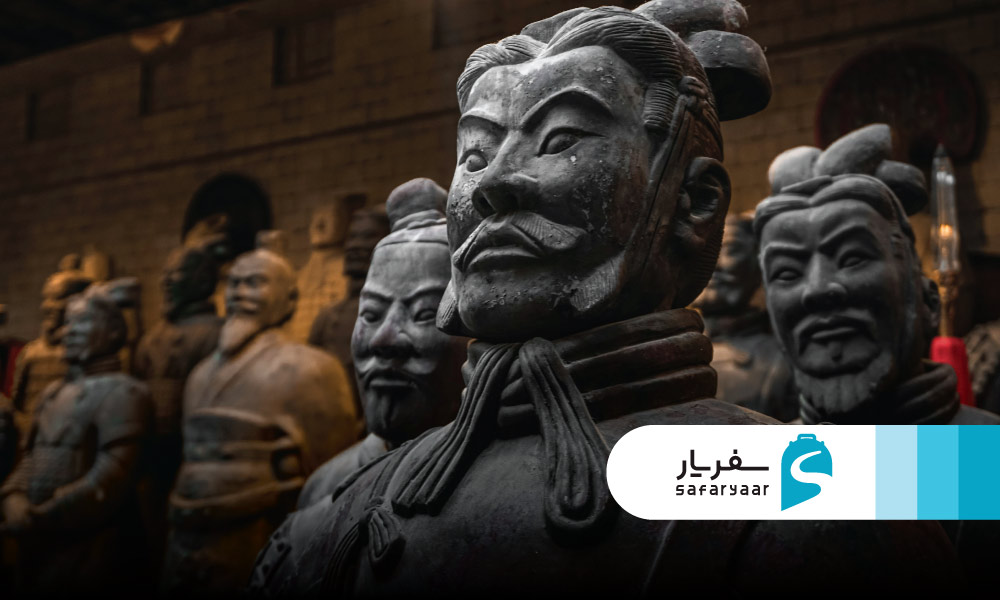 ارتش سفالین تراکوتا در شی آن