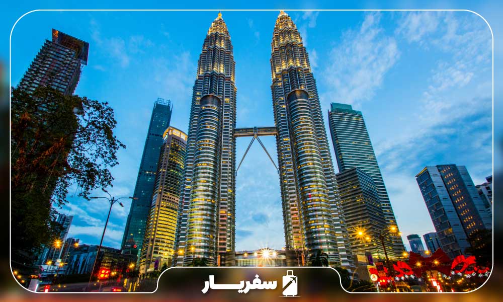 طراحی برج دوقلو مالزی