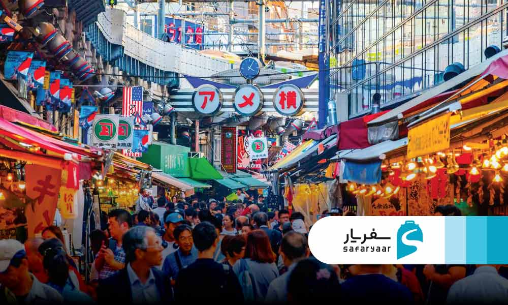 خیابان رامن ایستگاه توکیو 