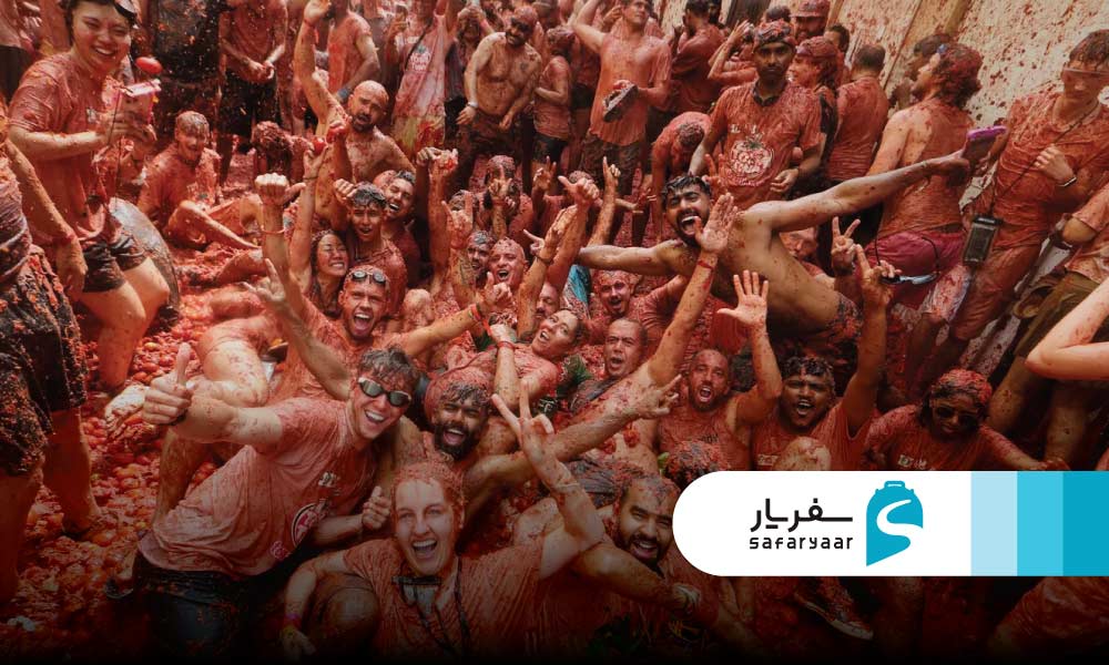 جشنواره گوجه فرنگی فراتر از یک نبرد غذایی