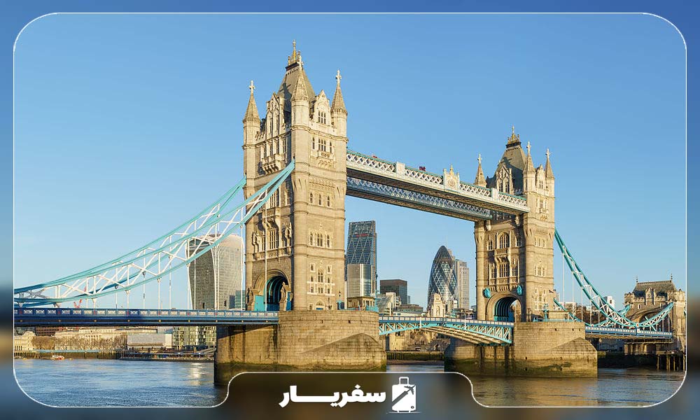 بازدید از جاذبه پل لندن در تورهای اروپا