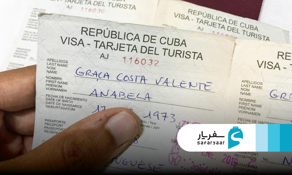 انواع ویزای کوبا برای گردشگران