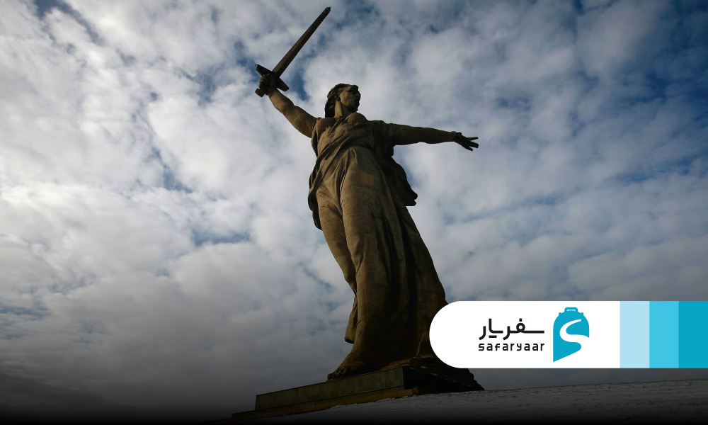 ولگوگراد و مجسمه مادر میهن