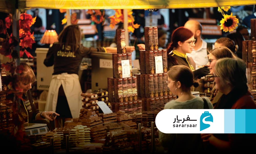 چرا نمایشگاه شکلات فرانسه برای گردشگران جذاب است