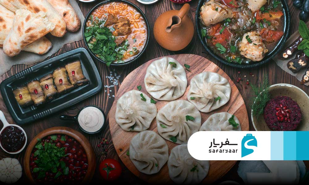 چرا غذاهای گرجستان خاص و منحصر به فرد