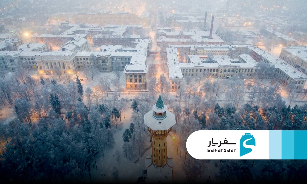 زمستان در سنت پترزبورگ