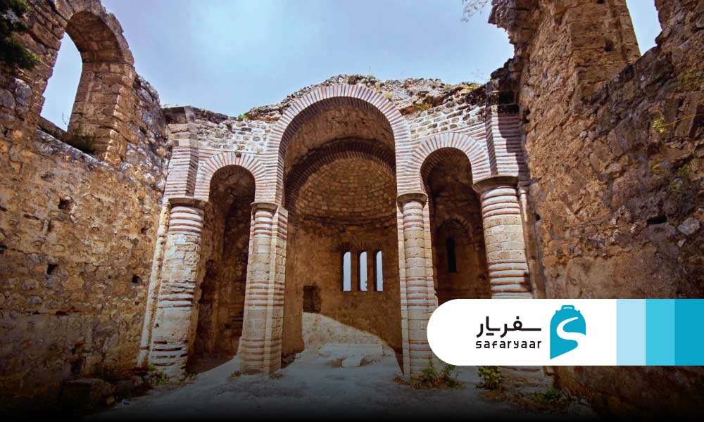 معماری شگفت انگیز قلعه سنت هیلاریون
