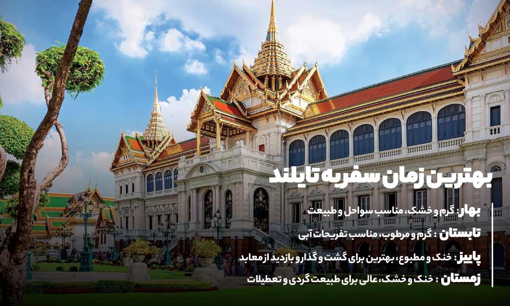 بهترین زمان سفر به تایلند