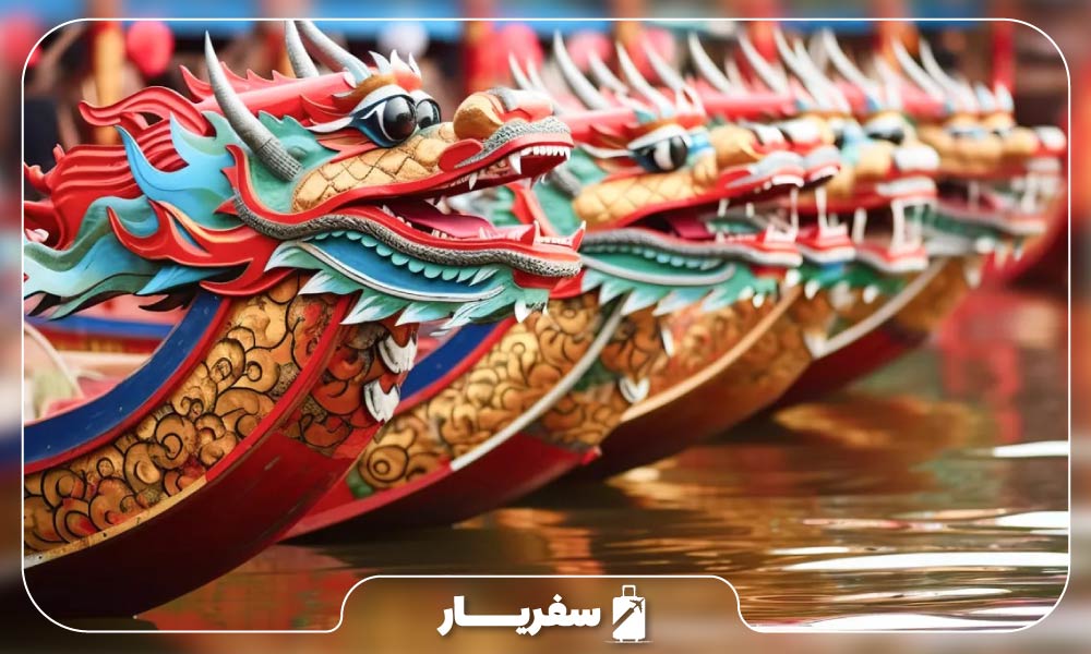 جشنواره قایق اژدها در کشور مالزی